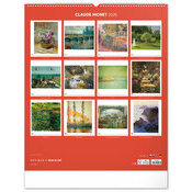 Maxi Calendrier 2026 Claude Monet Impressionniste