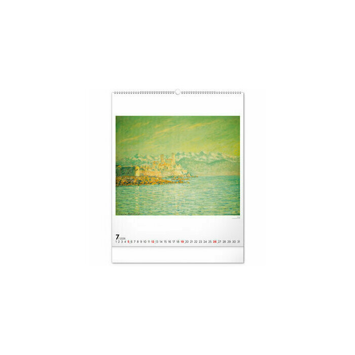 Maxi Calendrier spiral  2026 Claude Monet Impressionniste