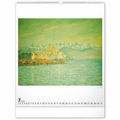 Maxi Calendrier spiral  2026 Claude Monet Impressionniste