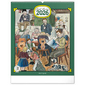 Maxi Calendrier 2026 Artiste Josef Lada