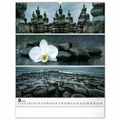Maxi Calendrier 2025 Palettes de Paysages Colors