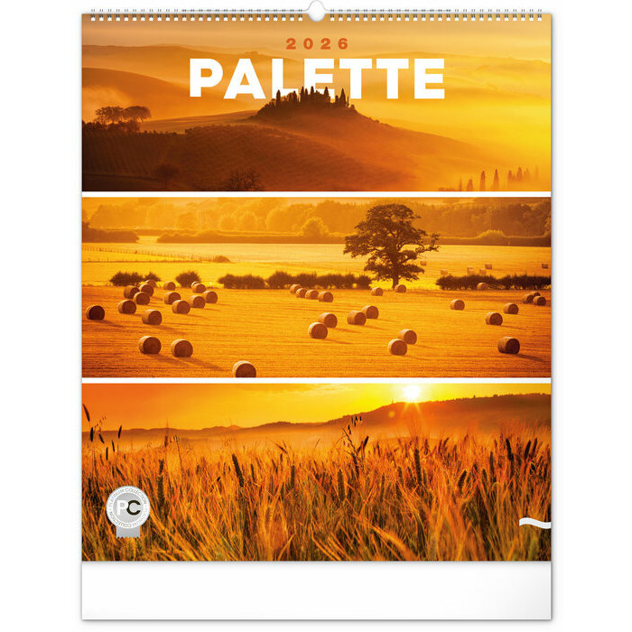 Maxi Calendrier Nature 2025 Palettes de Paysages Colors