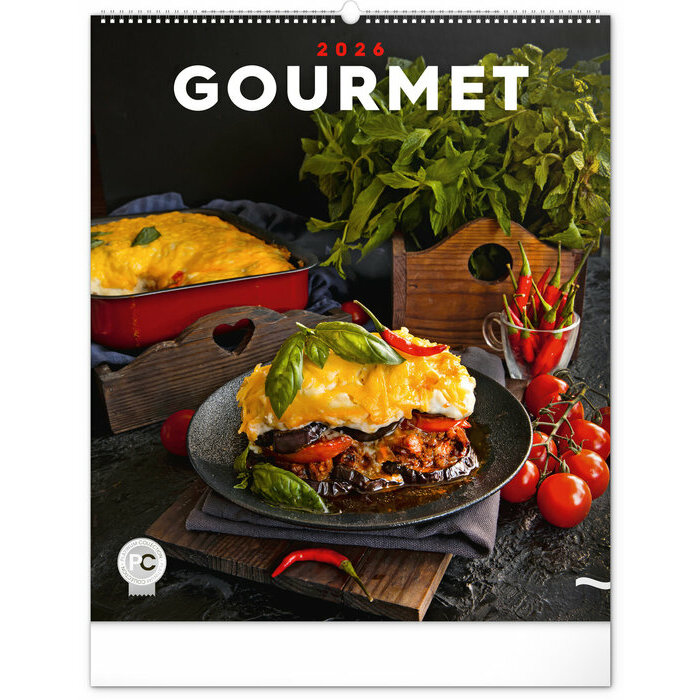 Maxi Calendrier Papier 2026 Cuisine Gourmets
