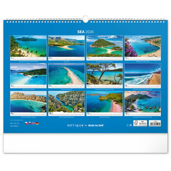 Maxi Calendrier 2026 Paysages Bords de Mer Océan