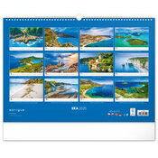 Maxi Calendrier Mural 2025 Paysages Bords de Mer Océan