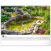 Maxi Calendrier jardin Franais 2025 Jardins Majestueux