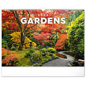 Maxi Calendrier Mural 2025 Jardins Majestueux