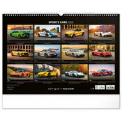 Maxi Calendrier 2026 Voitures Supercars Puissantes