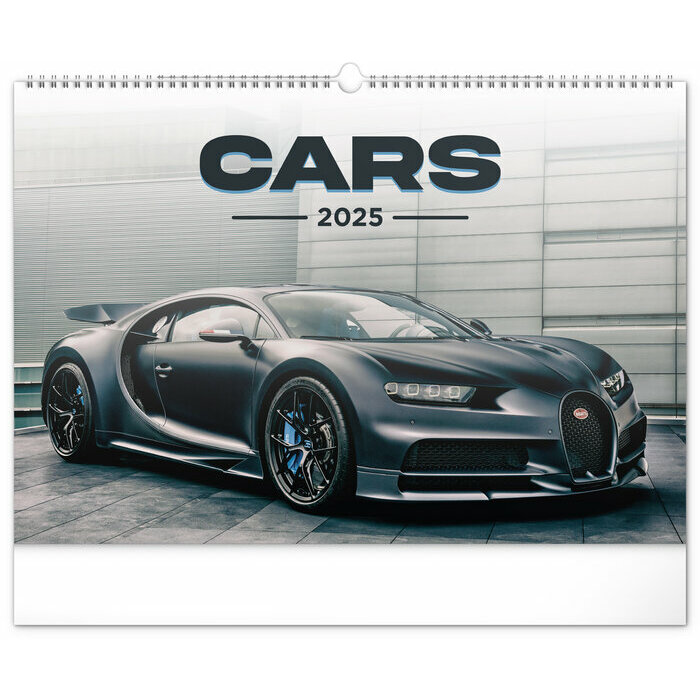 Maxi Calendrier Mural 2025 Voitures Supercars Puissantes