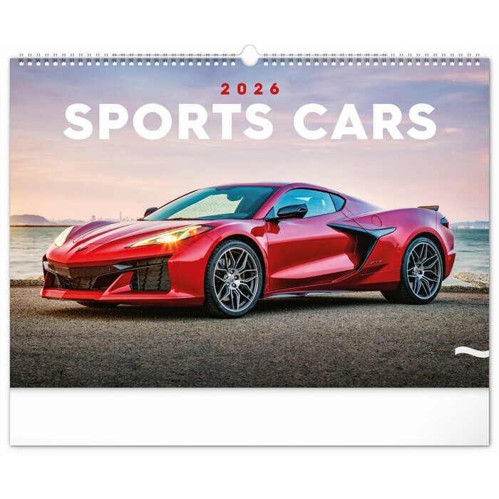 Maxi Calendrier Mural 2026 Voitures Supercars Puissantes