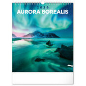 Calendrier Mural 2026 Aurores Borales Sublimes