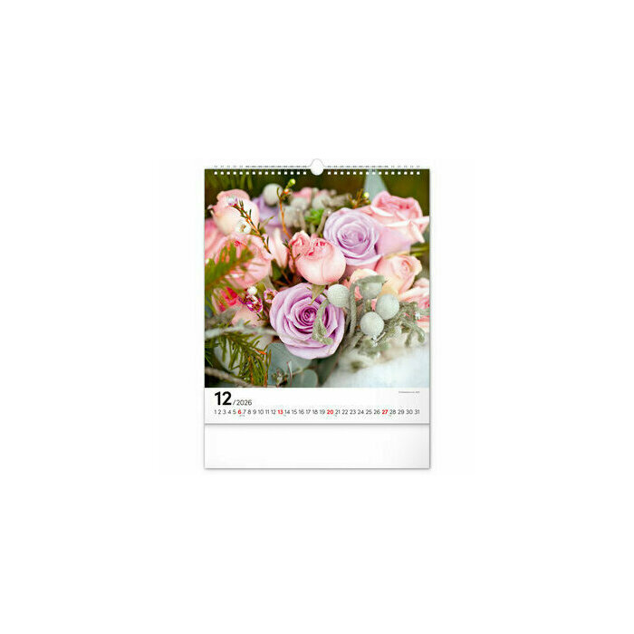 Calendrier 2025 Bouquets de Fleurs Champtres