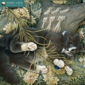 Calendrier 2026 Chats dans l'art Ivory