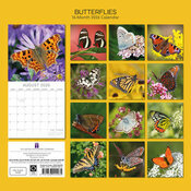 Calendrier Mural 2026 Papillons