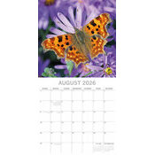 Calendrier papier 2026 Papillons du Jardin