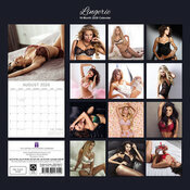 Calendrier 2026 Lingerie Femme Sensuelle