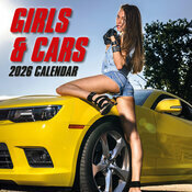 Calendrier Mural 2025 Femmes Sexy et Voitures