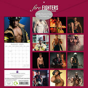Calendrier Papier 2025 Hommes Sexy Pompiers