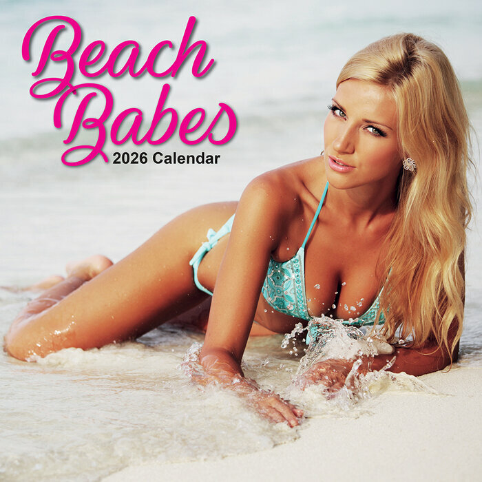 Calendrier Mural 2026 Femmes Sexy et Bikini Plage