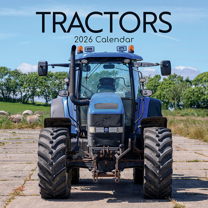 Calendrier Mural 2026 Tracteurs Engins Agricoles
