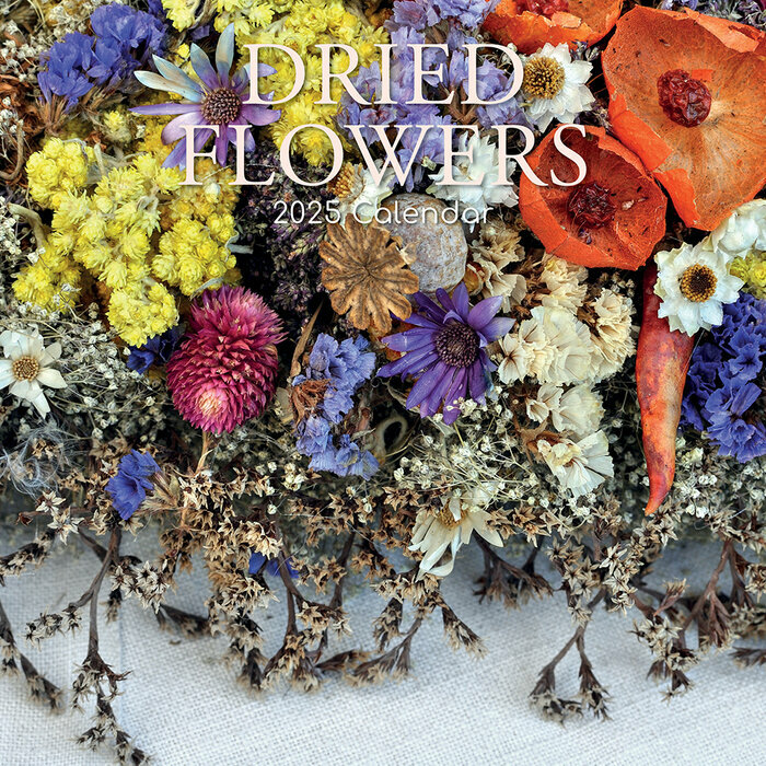 Calendrier Mural 2025 Fleurs Sches