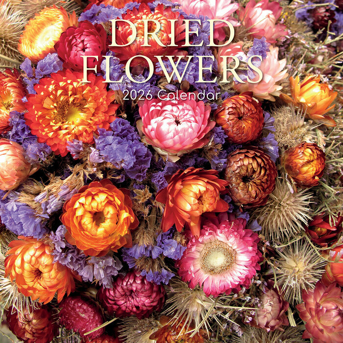 Calendrier Mural 2026 Fleurs Sches