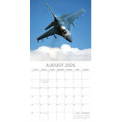 Calendrier Spitfire 2025 Avions de Guerre Militaire 