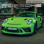 Calendrier Mural 2026 Voitures Luxe Porsches