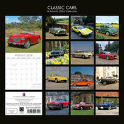 Calendrier 2026 Voitures Rtro Classiques 