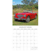 Calendrier papier 2026 Voitures Rtro Classiques 