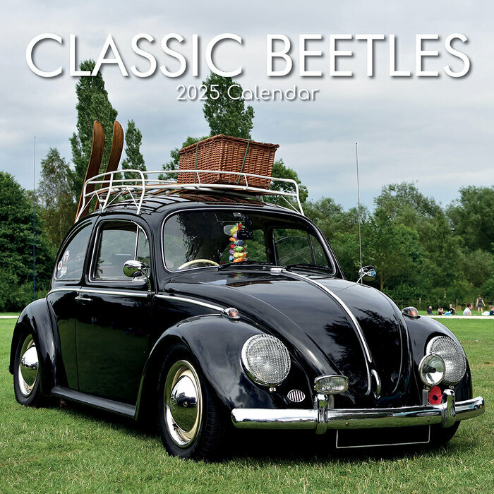 Calendrier Mural 2025 Voitures Rétro Beetle Coccinelle