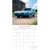 Calendrier Vintage 2025 Voitures Races Amricaines