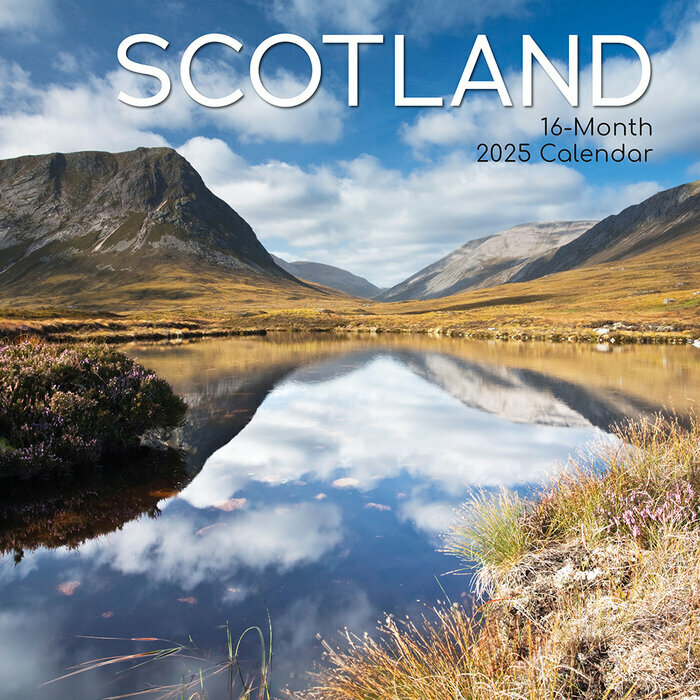 Calendrier Mural 2025 Ecosse Scotland