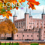 Calendrier Mural 2026 Londres Angleterre 