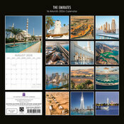 Calendrier Papier 2025 Emirats Arabes Duba Quatar