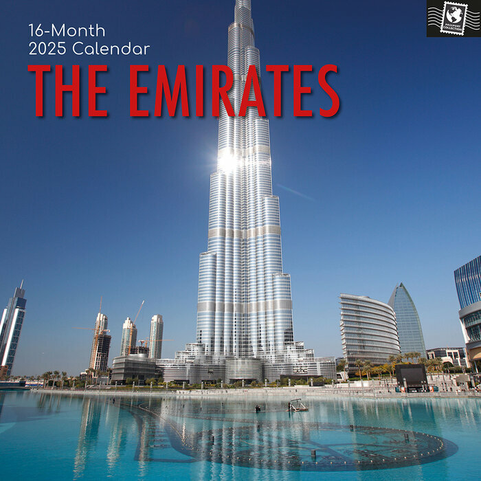 Calendrier Mural 2025 Emirats Arabes Dubaï Quatar