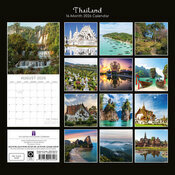 Calendrier 2026 Thaïlande Bangkok Asie