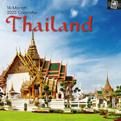 Calendrier Mural 2025 Thaïlande Bangkok Asie