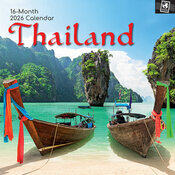 Calendrier Mural 2026 Thaïlande Bangkok Asie