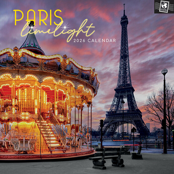 Calendrier Mural 2025 Paris By Night Illumin
