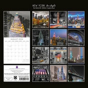 Calendrier Papier 2025 New York By Night Illumin