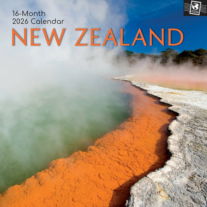 Calendrier Mural 2025 Nouvelle Zlande