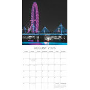 Calendrier papier 2026 Londres By Night Illumin