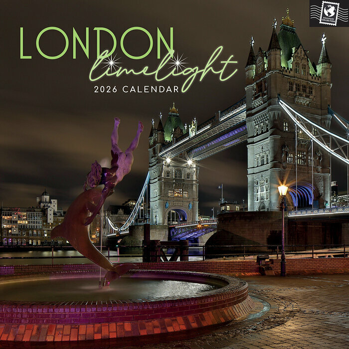 Calendrier Mural 2026 Londres By Night Illumin