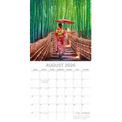 Calendrier Papier 2026 Japon Asie