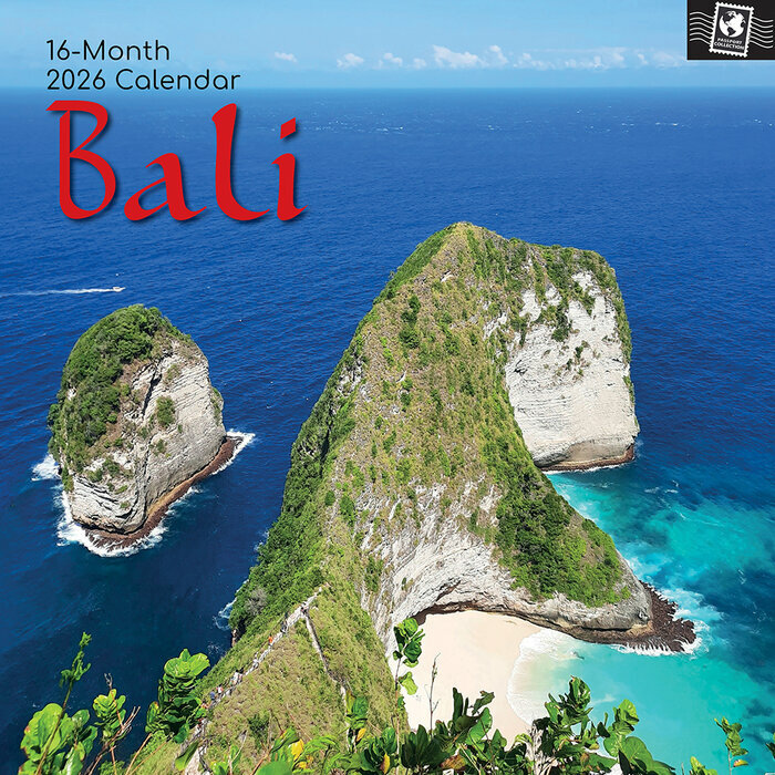 Calendrier Mural 2025 Bali Indonsie