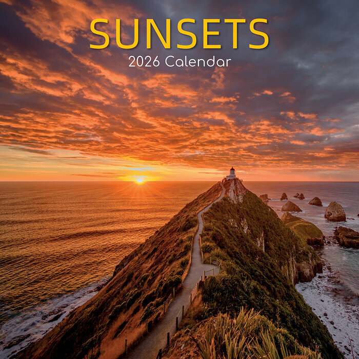 Calendrier Mural 2025 Paysages Coucher de Soleil