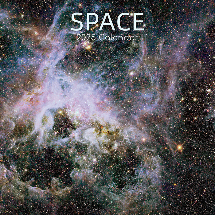 Calendrier Papier 2025 Espace Constellations Planète