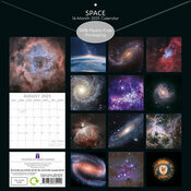 Calendrier Mural 2025 Espace Constellations Planète