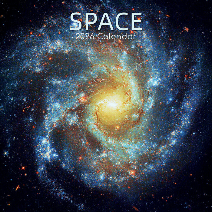 Calendrier Papier 2026 Espace Constellations Planète